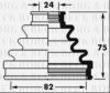 BORG & BECK BCB6005 Bellow, driveshaft